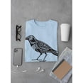thumbnail image 3 of Raven With Patterns T-Shirt Men -Image by Shutterstock, Male 5X-Large, 3 of 4