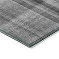 thumbnail image 4 of Addison Rugs Chantille Indoor/Outdoor Transitional Plaid Gray Washable Rectangle Rug, 1'8" x 2'6", 4 of 6