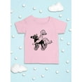 thumbnail image 3 of Girl On A Toy Horse T-Shirt Infant -Image by Shutterstock,  12 Months, 3 of 4