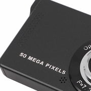 BIMZUC Digital Camera for Teens 50MP 1080P HD 2.8 inch / 7.1 cm TFT Screen 16X Digital Zoom Autofocus Pocket Compact Camera with LED Flash for Travel Photography Black