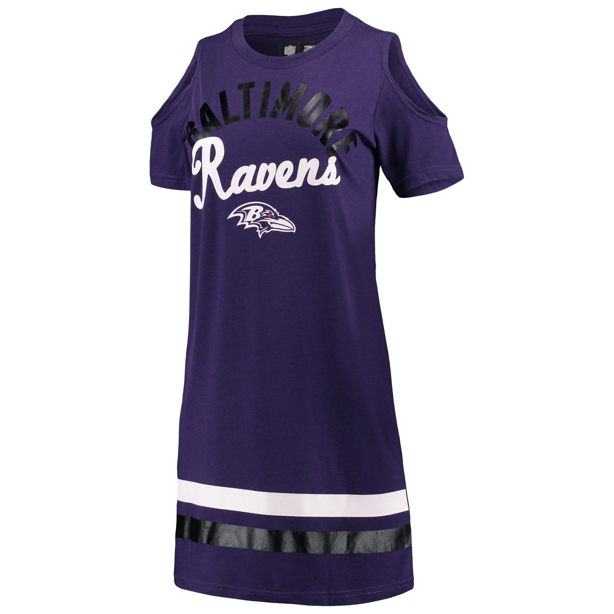 Baltimore Ravens GIII 4Her by Carl Banks Women's Go Get Em TriBlend