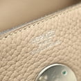 thumbnail image 4 of Pre-Owned Hermes Hermès Lindy 26 Turtiere Gray Shoulder Bag/Handbag in Taurillon Clemence..., 4 of 9