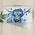 thumbnail image 2 of Blue themed Highland Cow Front License Plate, Metal License Plate, Funny Standard Plates Personalized Novelty Decorative For Men/Women/Boys/Girls Car 6×12 Inch, 2 of 6