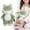 Green, variant on Plush Cat Stuffed Animal Soft Kitty Toy Cute Sleeping Pillow Companion Lap Gifts for Women Bedroom Decoration Birthday Present Valentine's Day Mother's Day Easter Basket Stuffers