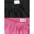 thumbnail image 2 of The Children's Place Girls Twill Pull-On Dolphin Short, 4-Pack, Sizes 4-16, 2 of 3