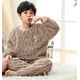 thumbnail image 1 of Conjunto de pijamas de franela para niños y niñas, ropa de dormir de manga larga y cálida, con bonito Animal, para Otoño e Invierno, 1 of 4