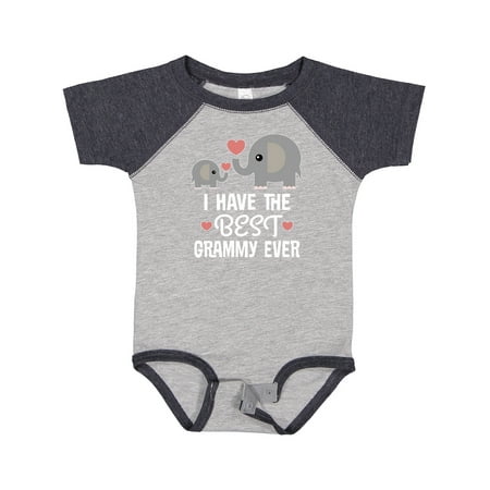 

Inktastic Grandkids Best Grammy Ever Gift Baby Boy or Baby Girl Bodysuit