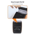 thumbnail image 4 of Printer Portable Receipt Printer 58mm Mini Thermal Printing Wireless BT USB Connection 203dpi Mobile Printer with 2 Inch Thermal Paper Roll Compatible with /iOS/ System, 4 of 7