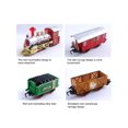 thumbnail image 6 of Christmas Electric Train Set Safe Realistic Railway Train Battery-Powered Santa Claus Train Toys Ornaments for Kids Gift, 6 of 11