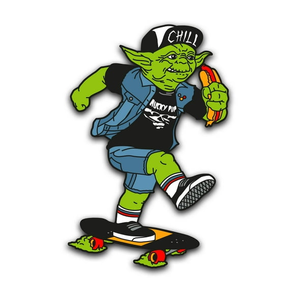 Star Wars | Yoda Skater | Enamel Pin