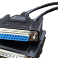 thumbnail image 2 of Câble ILDA vers RJ45 Câble de Signal DB25 Mâle et Femelle ILDA vers Réseau, 1 Paire de Câbles, 2 of 6