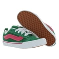 thumbnail image 4 of Vans Knu Skool GS Boys Shoes Size 5, Color: Green/Pink, 4 of 5