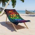 thumbnail image 1 of Vegan Hearts Beach Towel, 1 of 3