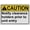 Warning Sign 3, variant on Weatherproof Horizontal ANSI Policies Regulations Sign (No horses beyond this point) 8 in" x 12 in" UV Resistant Indoor Outdoor Workplace Insdustrial Caution Danger Warning SIgn