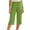 Green, variant on Bixock Women Pajamas Pants Loungewear Pants Capris Pants Solid Color Elastic Waist Wide Leg Loose Thin Textile Wearable Outside Indoor Homewear Sleepwear Trousers Women Clothings