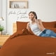 thumbnail image 3 of Juego de Funda para Edredon Duvet Dreamlab, Tamaño Matrimonial, Color Naranja Quemado, 3 Piezas, 3 of 9