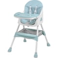 thumbnail image 2 of Silla Periquera Bebe Alta Plegable 2 Niveles 12-72 Meses Azul Little monkey, 2 of 7