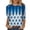 Blue, variant on 2023 Cotonie Women's Solid Color T-shirt Long Sleeves Pullover Round Neck Blouse 2023 Trendy Casual Tops,Hot Pink,M