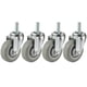 thumbnail image 2 of Rueda giratoria de PVC Jadeshay 4 piezas 3 pulgadas, 2 of 8