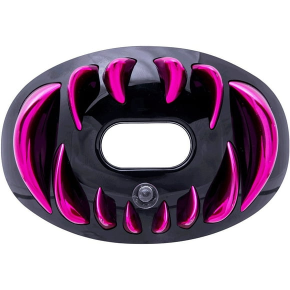 Battle Sports Protège-Lèvre et Protège-Bouche en Oxygène 3D Prédateur - Noir/rose