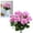 Pink, variant on 1PC Artificial Geraniums Flowers, Silk Geraniums for Outdoors, UV Resistant Rose, Red Artificial Geranium Bush, Faux Flowers Plant for Planter Garden Home Decor, Patio Vase Table Centerpiece