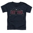 thumbnail image 2 of Batman Vintage Bat Logo On Navy Kids T Shirt (2) for Youth Toddler Boys and Girls, Navy, 2 of 5