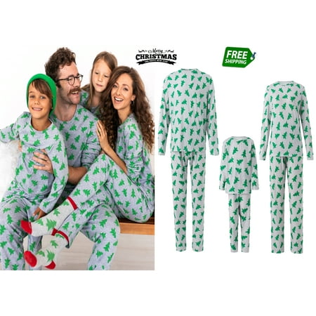 

Christmas Tree Print Christmas Pajamas For Family