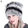 thumbnail image 2 of Sunjoy Tech Women Winter Faux Fur Thickened Hat Outdoor Cold-proof Warm Knitting Beanie, 2 of 2