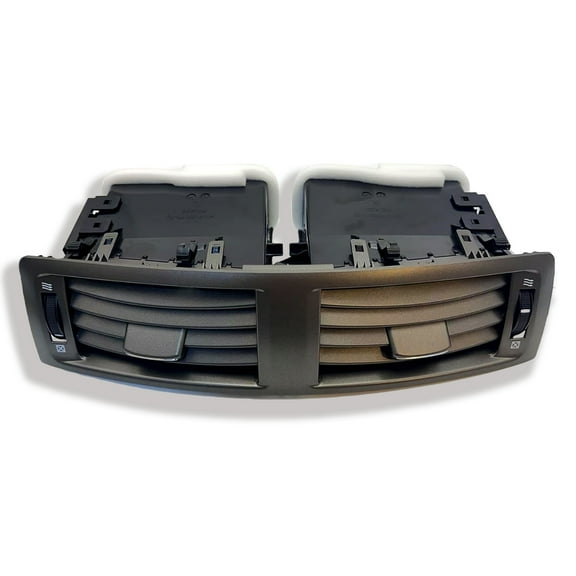 Center Dash AC Outlet Air Vent Panel, Fits For Toyota Lexus IS250 IS350 2006-2013, Replaces 5567053010, Dashboard Trim Cover Outlet Grille Panel.-black-set