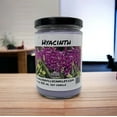 thumbnail image 1 of Hyacinth Vegan Coconut Soy 12 oz/ 355 ml Candle Hand-poured, Eco-friendly, Clean Burning, Floral, 1 of 5