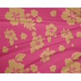 thumbnail image 4 of oneOone Polyester Lycra Pink Fabric Artistic Flower Craft Projects Decor Fabric Printed By The Yard 56 Inch Wide, 4 of 4