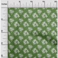 thumbnail image 2 of oneOone Polyester Spandex Green Fabric Floral Dress Material Fabric Print Fabric By The Yard 56 Inch Wide, 2 of 4