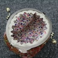 thumbnail image 4 of Portefeuille, Mini Porte-Monnaie Vintage pour Femme (Rouge), 4 of 8