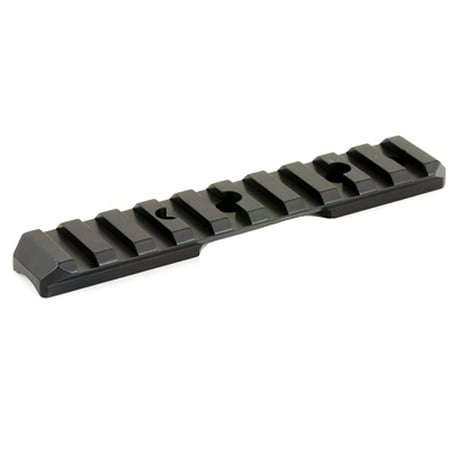 Ruger 90623 1-Piece Base For Ruger MKIII/IV, 22/45 Picatinny Style Black Hard Coat Anodized