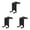 Black*3, variant on Over the Door Shower Hooks 3 Pack — Stainless Steel Hangers for Frameless Glass Shower Doors, Hanging Towels Robes and Clothes in Bathroom