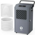 thumbnail image 6 of ANDTE 190 Pints Commercial Dehumidifier with Pump, Covers up to 3,600 sq. ft, Industrial Dehumidifier for Basements and Job Sites, 6 of 8