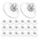 thumbnail image 1 of 20 Pcs Suction Cup Plastic Suction Pads 40mm Clear Pvc Sucker Pads Strong Adhesive Suction Holder W, 1 of 5