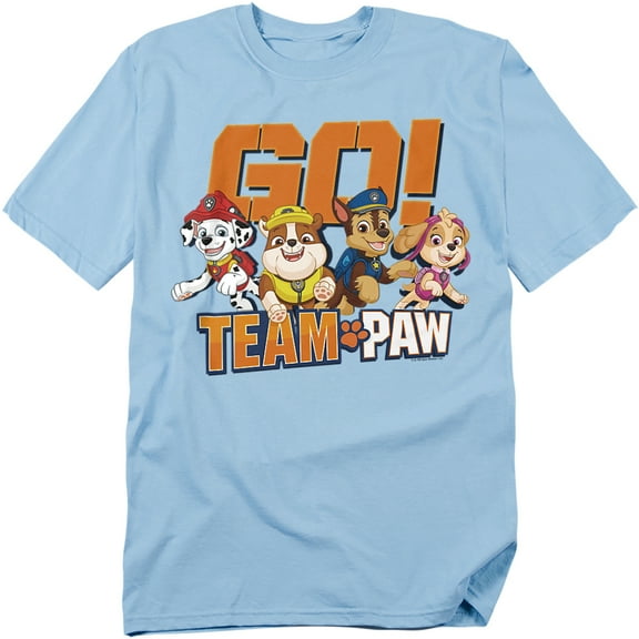 Paw Patrol T-Shirt Go! Team Paw Unisex Graphic Tee For Men & Women