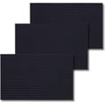 thumbnail image 1 of Tapete Eco-Friendly LUXVI Azul Oscuro Hecho de Botellas Recicladas 35x55 cm (3pzs), 1 of 4