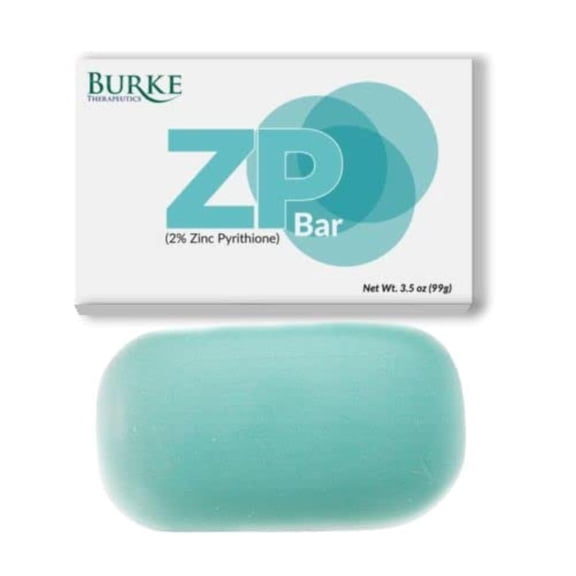 Barra de limpieza Burke Therapeutics 99 g con zinc piritiona