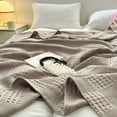 thumbnail image 6 of Blanket,Bedding Pure Cotton Blanket Lightweight Warm Blanket Soft And Breathable Suitable For All Seasons, 6 of 9