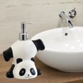 thumbnail image 1 of Dispensador de jabón de panda rellenable, accesorio para jabón de , contenedor de líquido de panda de resina con bomba de presión para cocina y, 1 of 8