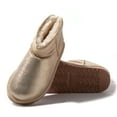thumbnail image 3 of Fireside by Dearfoams Women's Riverland Genuine Shearling Micro Bootie, 3 of 7