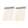 thumbnail image 1 of 40pcs Wooden and Metal Painting Easels Alligator Clip Stick Modeling Tools for Airbrush Model Parts, 1 of 5