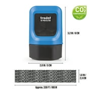 Trodat ID Protector Ink Roller – Identity Theft Protection Roller Stamp – incl. 3 Refill Inks