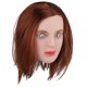 thumbnail image 3 of Máscara femenina realista de resina con ojos blancos para Halloween, 3 of 3