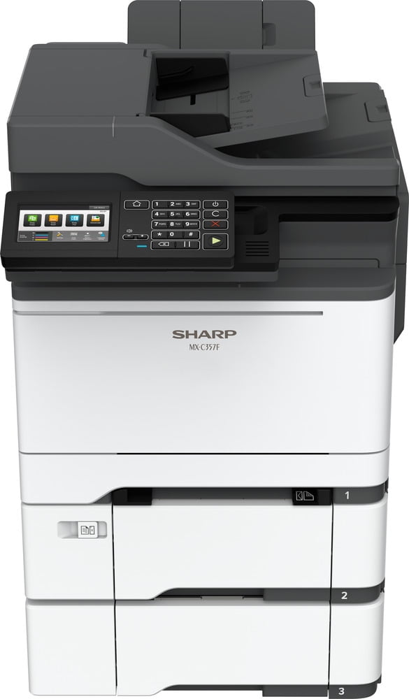 Sharp MX-C357F A4 Color Laser Multifunction Printer – 35 PPM, Duplex, Network, Copy/Print/Scan/Fax
