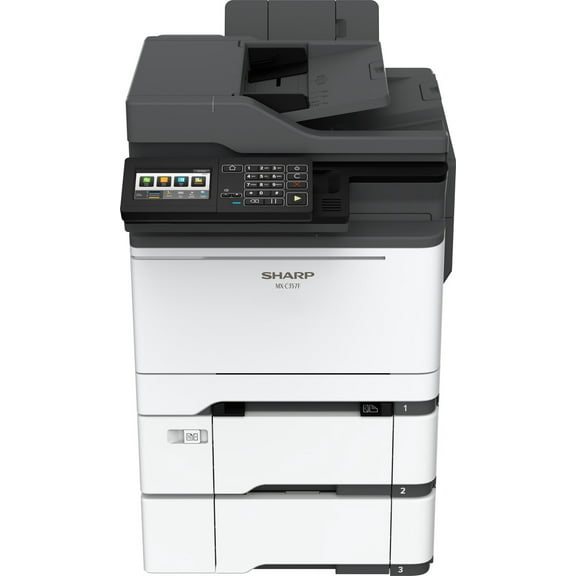 Sharp MX-C357F A4 Color Laser Multifunction Printer – 35 PPM, Duplex, Network, Copy/Print/Scan/Fax
