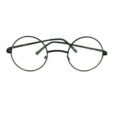 Metal Frame John Lennon Circle Lens Round Eyeglasses -