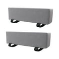 thumbnail image 3 of Chair Armrest Pad Memory Foam Thickened Chair Arm Rest Cover Chair Armrest Cushions Durable Portable Universal for Gaming Chair Home Office Gray, 3 of 10